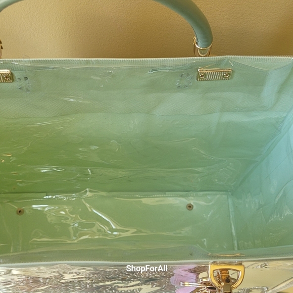 Prada Tote Large Shopping Bag Tote with PVC Cover - Picture 11 of 11